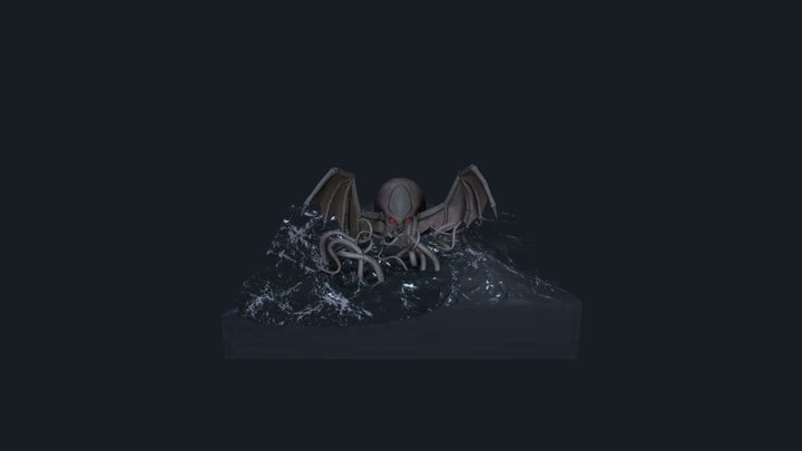 Cthulhu, the Feared 3D Model