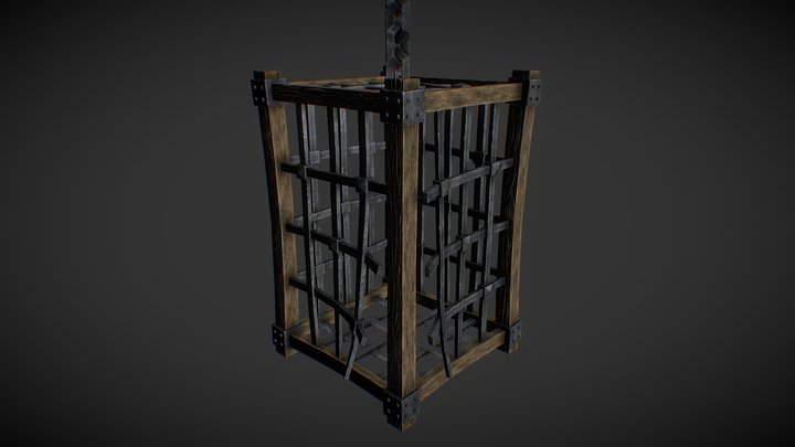 Old cage 3D Model