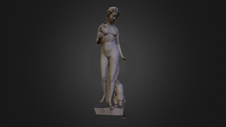 Paris, jardin des tuilleries 3D Model