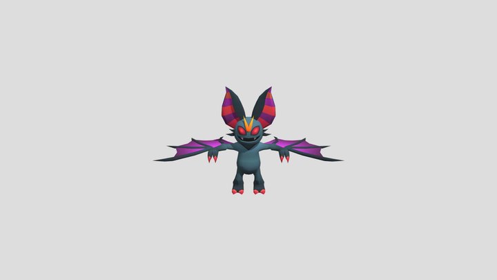 Chicken Gun Bat 3D Model