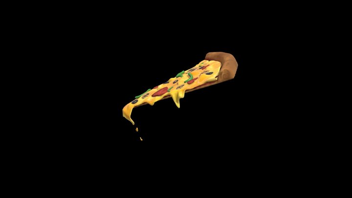 My First Slice Of Pizza! 3D Model