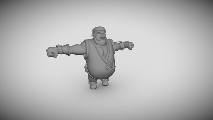 Pirate_HEAVY_02 3D Model