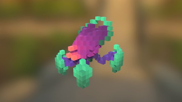 Pollus - Fugl 3D Model