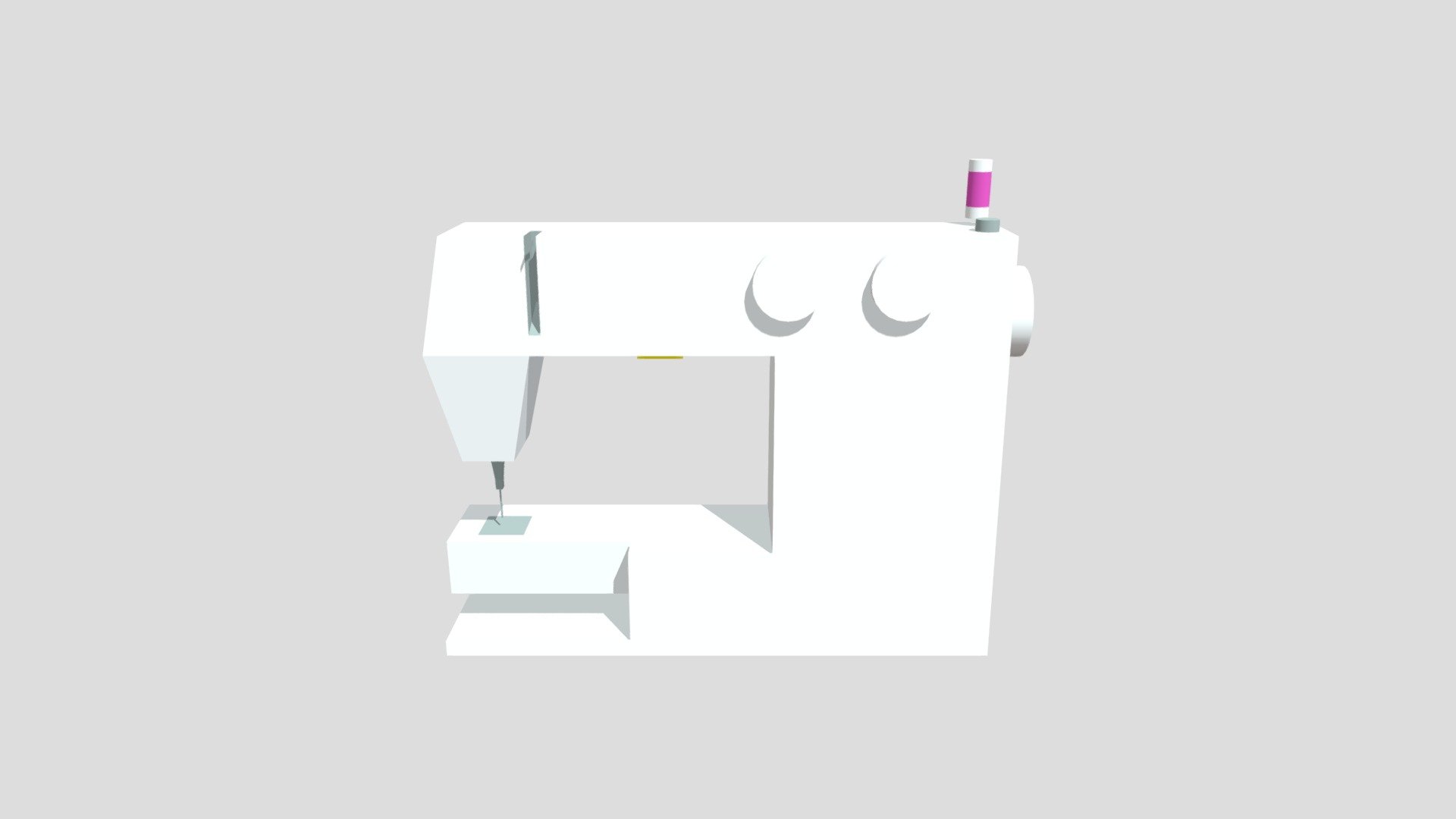 Sewing machine Download Free 3D model by [021fc6d] Sketchfab