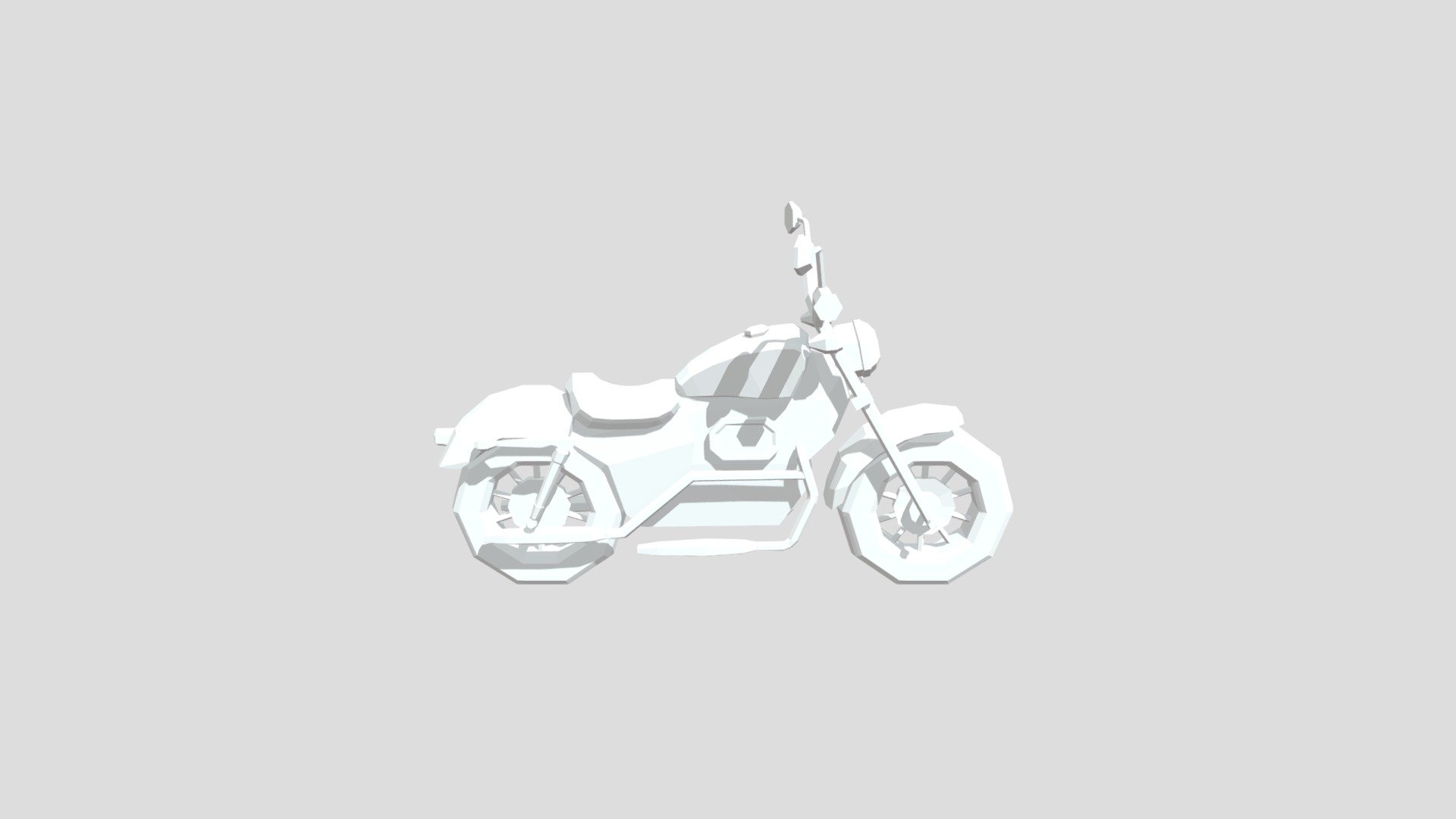 Motorcycle from Poly by Google