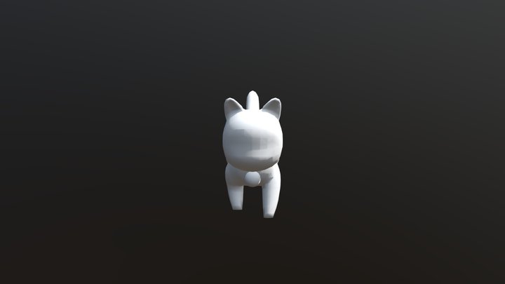 Cat_Run_014 3D Model