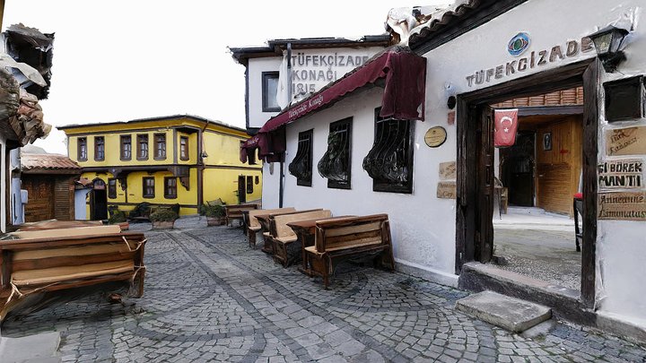 Ottoman Houses from Curukcuhoca Odunpazari 3D Model