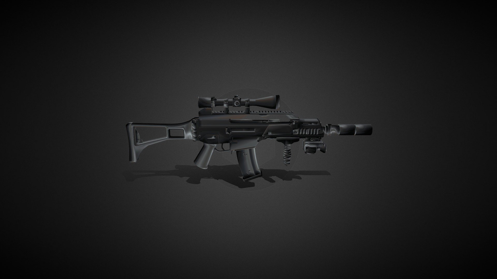 G36C- Stealth | Game Ready Asset