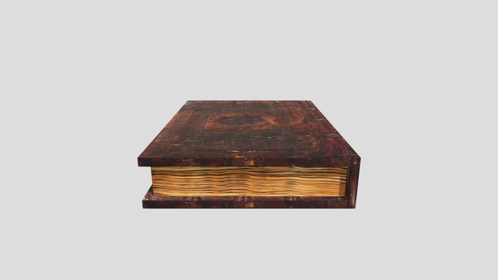 Ancient Book 3D Model