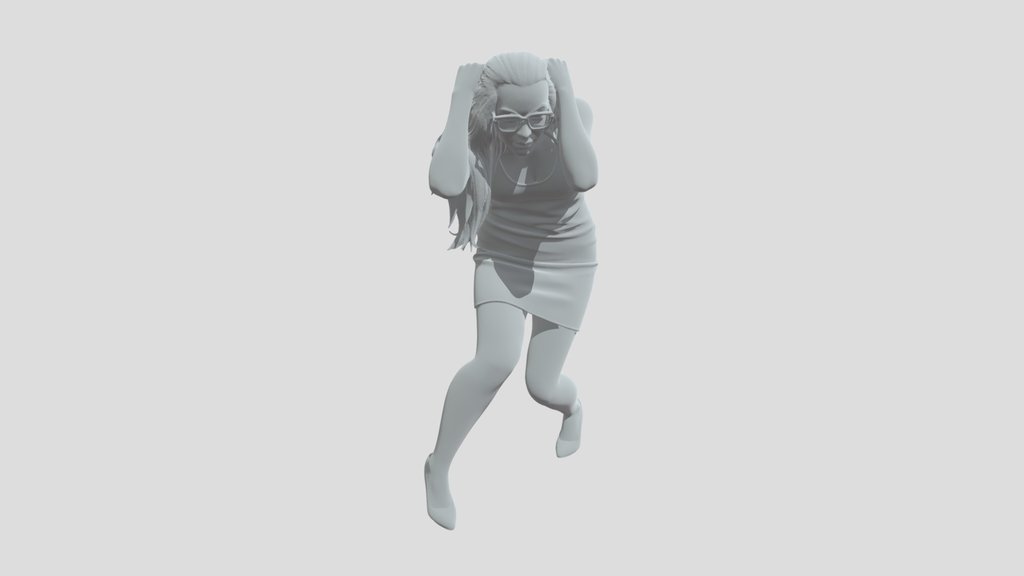 Female scared Civilian