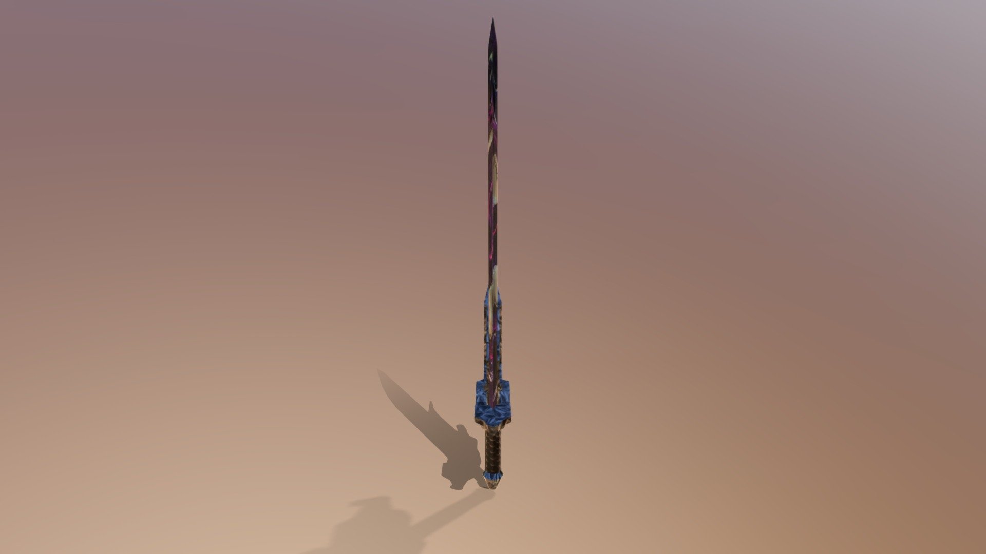 Sword — Sketchfab embed 3D viewer