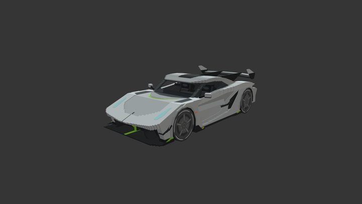 Koenigsegg Jesko by_Dok 3D Model