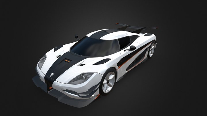Koenigsegg One 3D Model