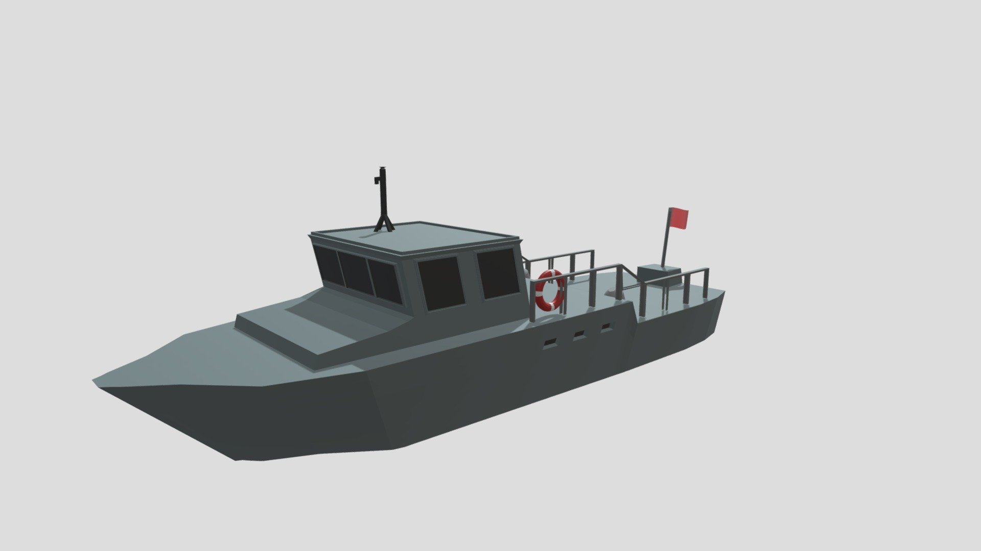 Fast Assault Boat (Low Poly) - Download Free 3D model by michael-dg ...