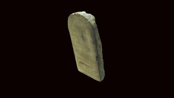 Carian Stela 3D Model
