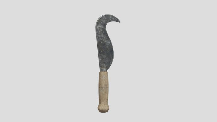Old knife 3D Model