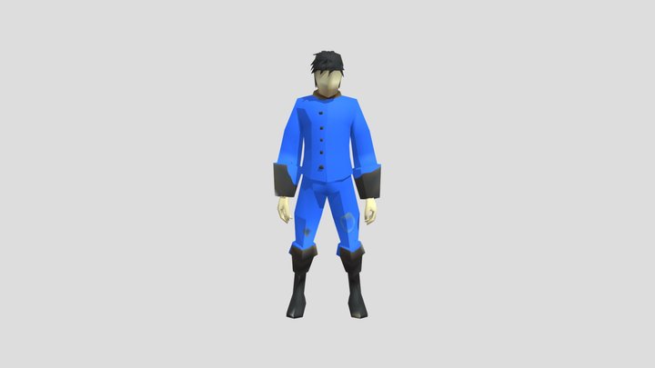 SCP janitor 3D Model