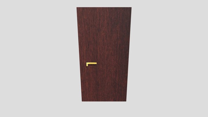 Door Crn Wall 3D Model