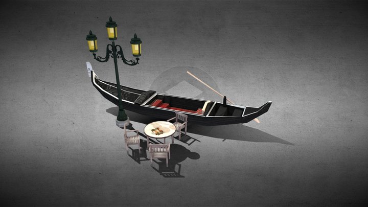 1DAE11 Werbrouck Jan 5 Props Assignment Venice 3D Model