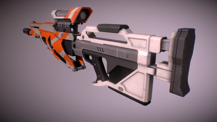 Sniper 3D Model