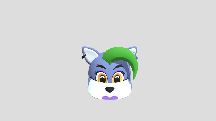 Roxanne Wolf Hat 3D Model