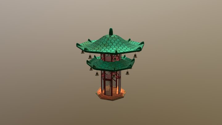 Pagoda 3D Model