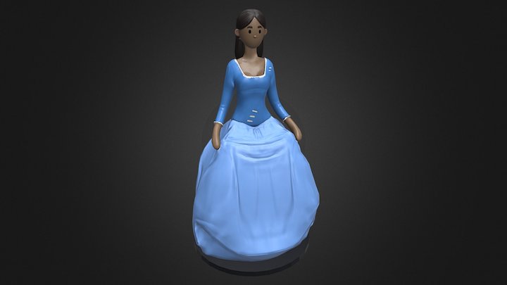 Elizabeth Schyuler Figurine 3D Model