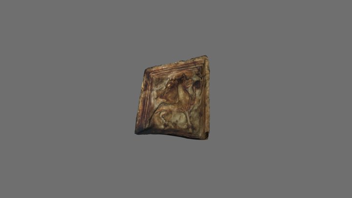 Komorová kachlica 3D Model
