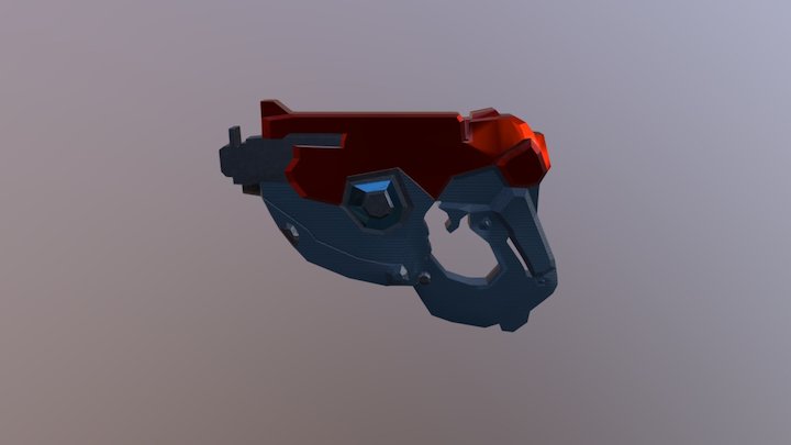 Tracer Gun 3D Model