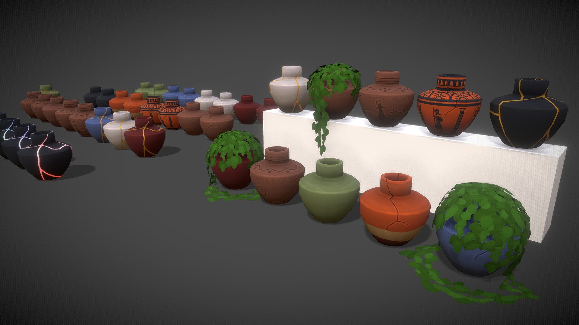 Stylized Plant Pot - Buy Royalty Free 3D model by guigodead [022f0f9 ...