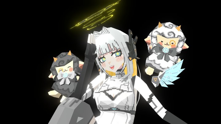 eru ∇【Eru Nabura】 3D Model
