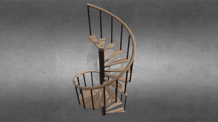 Spiral Staircase | Винтовая лестница 3D Model