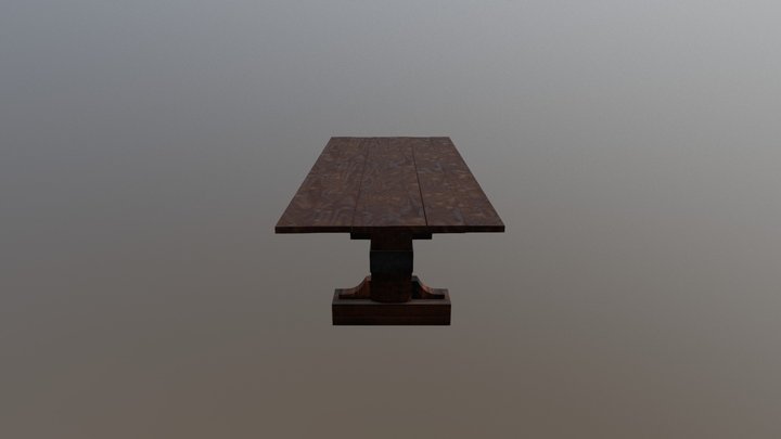 Captain's Quarters - Norse Table 3D Model