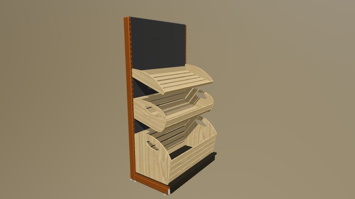 Bread rack 3D Model