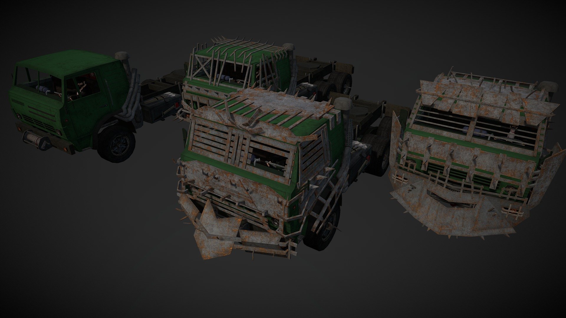 Armored Truck N2 GREEN
