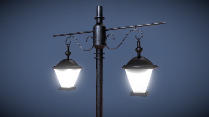 Street Lamp / Latarnia 3D Model