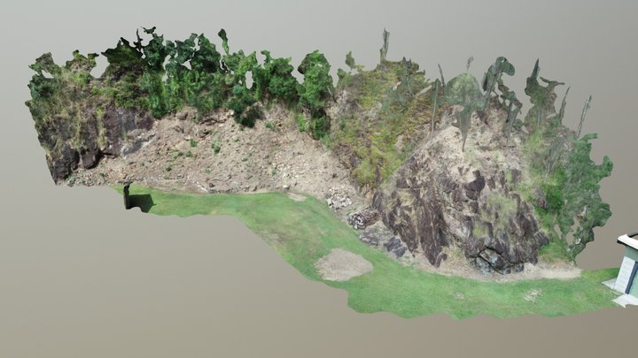 St John's Wood Scouts Quarry High Res 3D Model