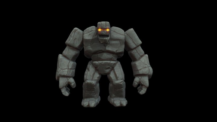 Stone Golem – Modelo 3D gratuito STL