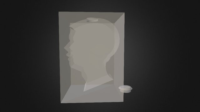 Urn hoofd 3D Model