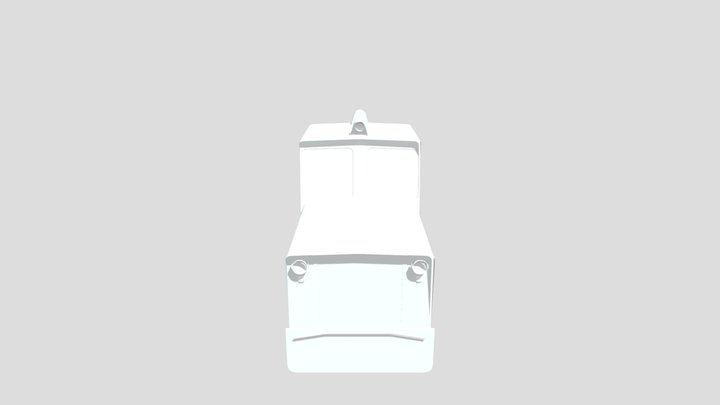 PKP Lyd1 locomotive base model. 3D Model