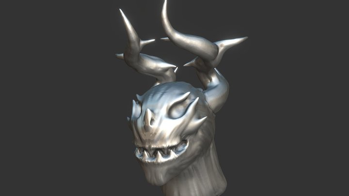Horn Demo #1 (Demon’s Halo) 3D Model