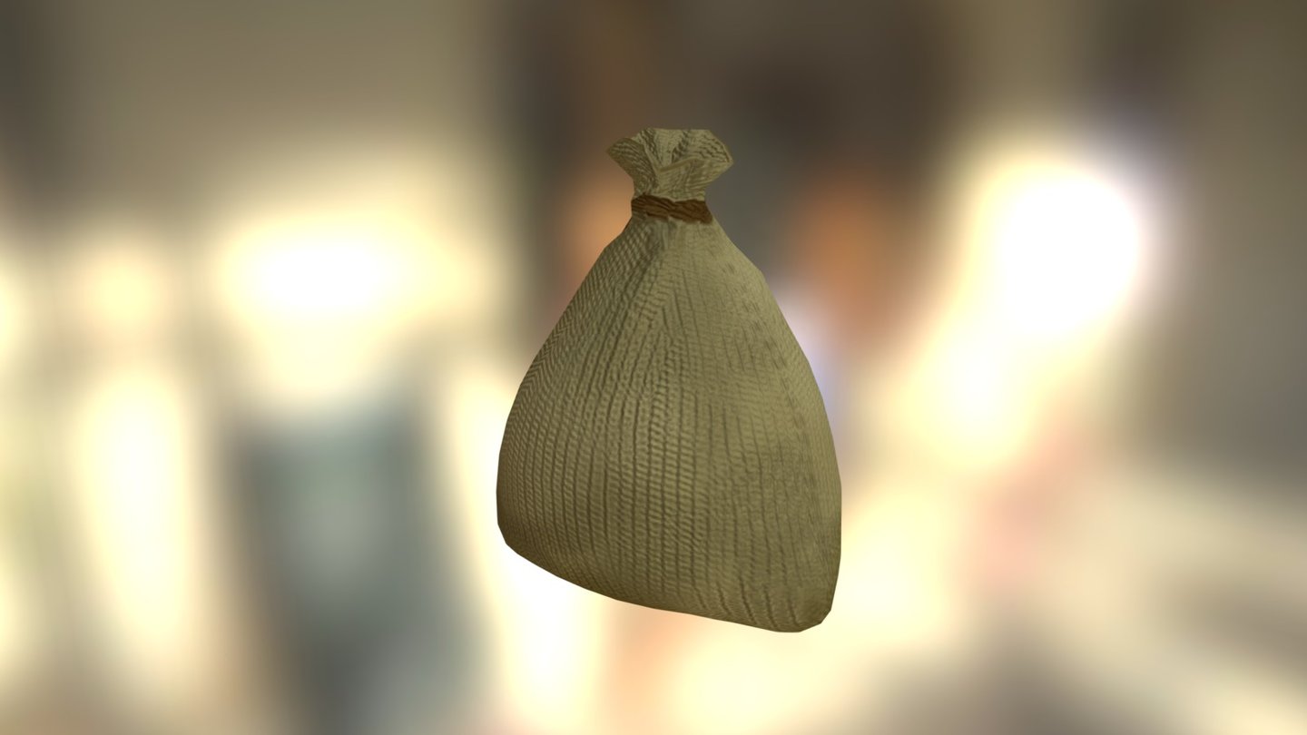 Sack - 3D model by KasperVildner [0237ab1] - Sketchfab