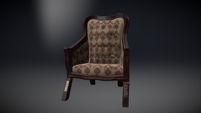 Victorian Chair #2 3D Model