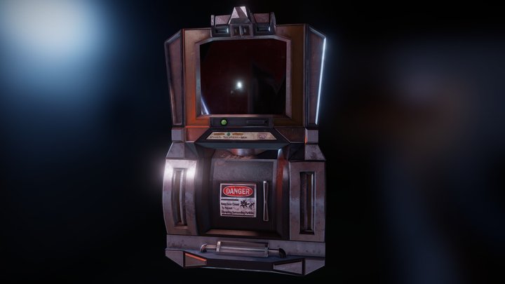 Bar Machine - G.R.I.T. Game Asset 3D Model