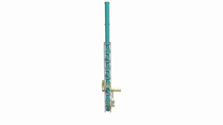Structural chimney 3D Model