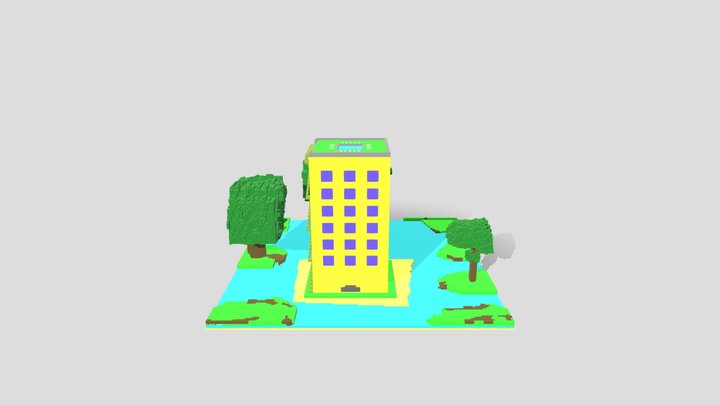 projet ile 3D Model