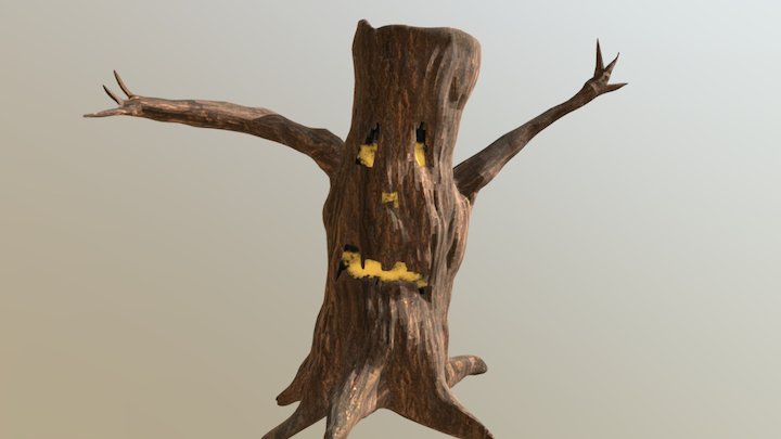 Spooky Tree 1 3D Model