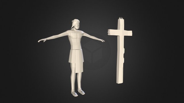 Battle Jesus 3D Model