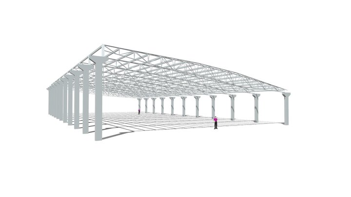 035 - Cubierta Guirnaldas 3D Model