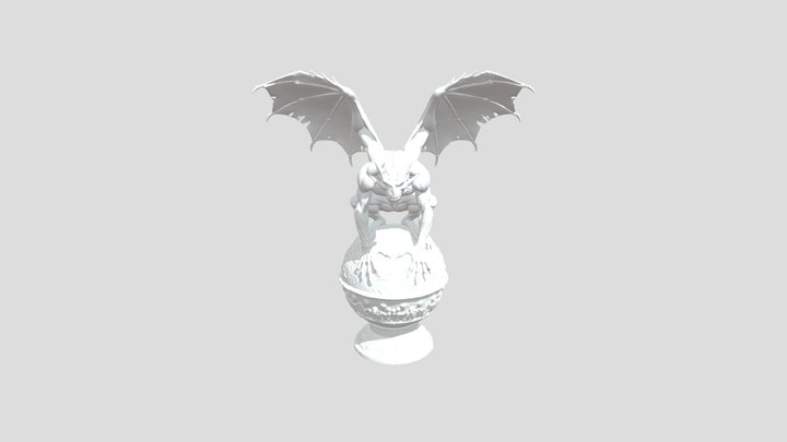 Gargoyle Sentinel – Gratis 3D-model STL
